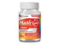 Integratore Alimentare Forté Pharma Multivit Energy Caramelle gommose 60 Unit