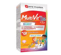 Forté Pharma MultiVit' Kids Difese 30 compresse masticabili - Integratore