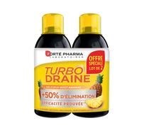 Forte Pharma TurboDraine Drenante Dimagrante Ananas 2x500ml - Bevanda
