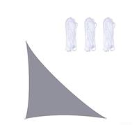 Forte rete ombreggiante per esterni, soluzione in tessuto Oxford per una copertura affidabile e confortevole (grigio)
