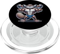 Forte Sollevamento Muscolare Beaver Palestra PopSockets PopGrip per MagSafe