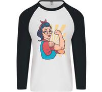 Forte Successful Donna Uomo L/S Baseball T-Shirt