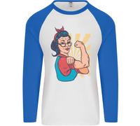 Forte Successful Donna Uomo L/S Baseball T-Shirt