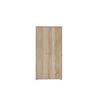 FORTE Tempra 2 Cassettone a 2 ante, materiale a base di legno, finitura rovere Sonoma, L x A x P: 73,7 x 149,5 x 34,8 cm