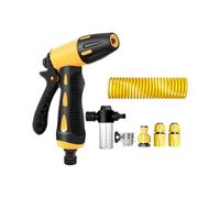 Forte tubo da giardino espandibile Spray retrattile automatico Strumento di lavaggio a parete per pulizia auto prati irrigazione tubo dell'acqua espandibile per la pulizia dell'auto