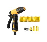 Forte tubo da giardino espandibile Spray retrattile automatico Strumento di lavaggio a parete per pulizia auto prati irrigazione tubo dell'acqua espandibile per la pulizia dell'auto