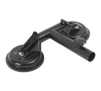 Forte ventosa in gomma da 12,2 cm per un fissaggio sicuro, supporto universale per bandiera per auto, camper, barca, auto, supporto per asta con doppia ventosa, supporto per asta portabandiera per