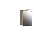 Forte Veris Pensile con 3 ante a specchio, in legno, rovere Sonoma/bianco, 68,1 x 68,6 x 20 cm