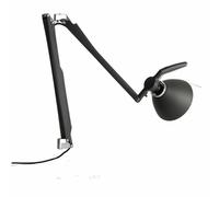 Fortebraccio Applique Nera Con Dimmer
