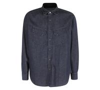 Fortela, ,Shirts ,Uomo ,Blu ,M Camicia Denim Texan Blu Manica Lunga