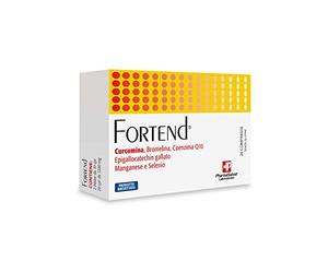 Fortend® Integratore Alimentare per il Benessere di Tendini e Legamenti - a base di Curcumina MicroActive®, Epigallocatechin gallato e Bromelina con Coenzima Q10, Manganese e Selenio - 20 compresse