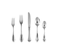 Fortessa Forge 1810 Stainless Steel Flatware 20 Piece Place Setting Service for 4