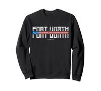Forth Worth Vintage Texas Felpa
