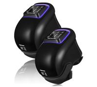 FORTHiQ Massaggiatore al ginocchio Pro+ con calore, luce rossa e vibrazione, 6 in 1, doppia lunghezza d'onda - senza fili, portatile, cinghie regolabili, facile da usare, memorizza le impostazioni, 1