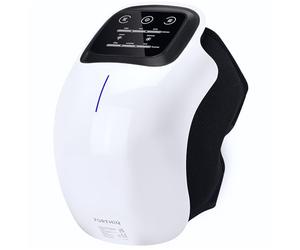 FORTHiQ Massaggiatore per Ginocchio Senza Fili, sollievo da dolore articolare, tecnologia laser infrarossi, vibrazioni terapeutiche per artrite, gonfiore, legamenti stirati e lesioni