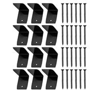 Forti staffe di fissaggio | Staffe angolari in acciaio per tetto, connettori resistenti per tetti in legno, ganci per travi di soffitti, capannoni, gazebi, pergolati