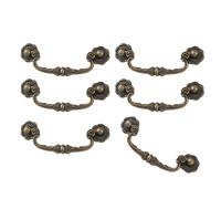 Forti tiranti per mobili in bronzo con distanza tra i fori di 86 mm e design ergonomico, installazione semplice per una facile manipolazione in ponte vecchio tiro