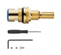 Forti valvole in ceramica Cartuccia Rubinetto Deviatore a prova di perdite Disegni per bagno Accessori per lavello da cucina per il controllo dell'acqua Cartuccia valvole in ceramica resistente