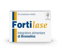 Fortilase 20 Compresse Integratore Alimentare di Bromelina Anticellulite e