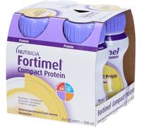 Nutricia Fortimel - Compact Protein Banana Supplemento Nutrizionale, 4 x 125ml