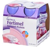 fortimel Compact Protein Integratore Proteico Alla Fragola 4x125 ml
