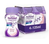 FORTIMEL COMPACT PROTEIN, Ipercalorico E Iperproteico, Fragola, 4X125Ml