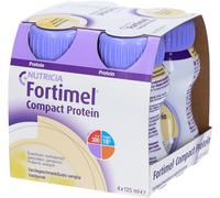 Nutricia Fortimel Compact Protein Integratore Proteico Gusto Vaniglia 4x125 ml