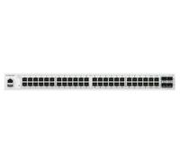 Fortinet FortiSwitch-148F-FPOE is a performance/price competitive L2+ management switch with 48x GE port + 4x SFP+ port + 1x RJ45 console. Port 1- 48 are POE ports with automatic Max 740W POE output l