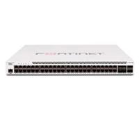 Fortinet Layer 2/3 FortiGate switch controller compatible switch with 48 x GE RJ45 ports, 4 x 10 GE SFP+ and 2 x 40 GE QSFP+
