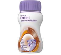 Danone FORTINI COMPACT MULTI FIBRE CIOCCOLATO CARAMELLO 4 BOTTIGLIE DA 125 ML