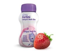 nutricia Fortini compact multi fibre fragola 4 pezzi 125 g