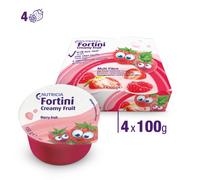 nutricia Fortini Creamy Fruit Rossi 4pezzi