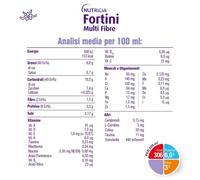 Fortini Multi Fibre Integratore Nutrizionale Gusto Vaniglia 200 ml