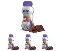 Fortini Multifibre - Supplemento Ipercalorico per Malnutrizione e Problemi di Crescita, per Bambini da 1 Anno, Alimento a Fini Medici Speciali, Senza Glutine e Lattosio, Gusto Cioccolato - 1 x 200 ml