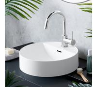 Fortis Brera Large rubinetto lavabo con bocca orientabile, 78205002PC, Brera cromo [Rubinetteria Bagno > Rubinetteria Lavabo]