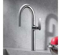 Fortis Mosa extend rubinetto da cucina con 2 tipi di getto, orientabile, bocca estraibile, 0959100PC, Mosa cromo [Rubinetteria da Cucina > Rubinetti da Cucina]