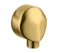 Fortis presa d'acqua, metallo, rotondo, 5050300BG, Universal oro spazzolato [Rubinetteria Bagno > Gomito di collegamento a parete]
