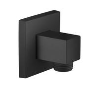 Fortis presa d'acqua, metallo, squadrato, 5050301BB, Universal nero spazzolato [Rubinetteria Bagno > Gomito di collegamento a parete]