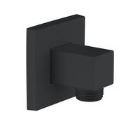 Fortis presa d'acqua, metallo, squadrato, 5050301MB, Universal nero opaco [Rubinetteria Bagno > Gomito di collegamento a parete]