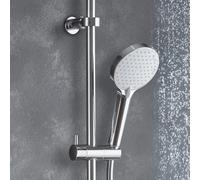 Fortis Pure doccetta con 3 getti, 15508PC, Universal cromo/bianco [Rubinetteria Bagno > Doccette / Supporti]