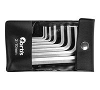 fortis Set di chiavi a brugola in custodia di plastica / 8 pezzi