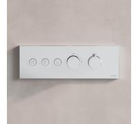 Fortis termostatico, 3 uscite, installazione orizzontale, per corpo incasso Blocco, 50713THPC, Blocco cromo [Rubinetteria Bagno > Rubinetteria Doccia]