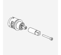 Fortis Toya ricambio deviatore, per rubinetto vasca monocomando, 53956DEVMSET, Toya [Parti di Ricambio > per Rubinetti Cucina]