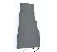 FORTISLINE Materasso per cabina di guida in 3 parti Visco per Crafter, Sprinter, Ducato, Master e altri - 8 cm di spessore per auto, materasso pieghevole da campeggio, con borsa per il trasporto e