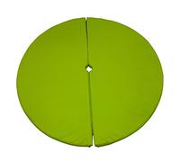 FORTISLINE Pole Dance - Tappetino di sicurezza pieghevole (15 gradi verde mela), 120 cm / 5cm
