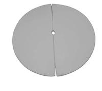 FORTISLINE Pole Dance - Tappetino di sicurezza pieghevole (18° argento), 120 cm / 5cm