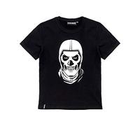Fortnite 142472 Maglia a Maniche Corta per Bambino, Nero, Cotone, 16 Anni