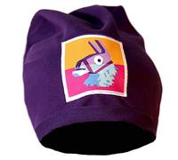 Fortnite Berretta Viola Lama Leggera Logo Originale Merchandising Ufficiale (Viola)