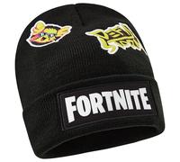 Fortnite Berretto Bambino Adolescente, Maglia Caldo Cappello Invernale, Accessori Invernali per Viaggi, Scuola, Regalo Ragazzo (6-14 Anni, Nero)