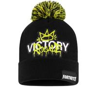 Fortnite Berretto Bambino Adolescente, Maglia Caldo Cappello Invernale, Accessori Invernali per Viaggi, Scuola, Regalo Ragazzo (6-14 Anni, Nero/Giallo)